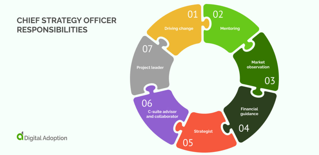 Chief strategy officer responsibilities