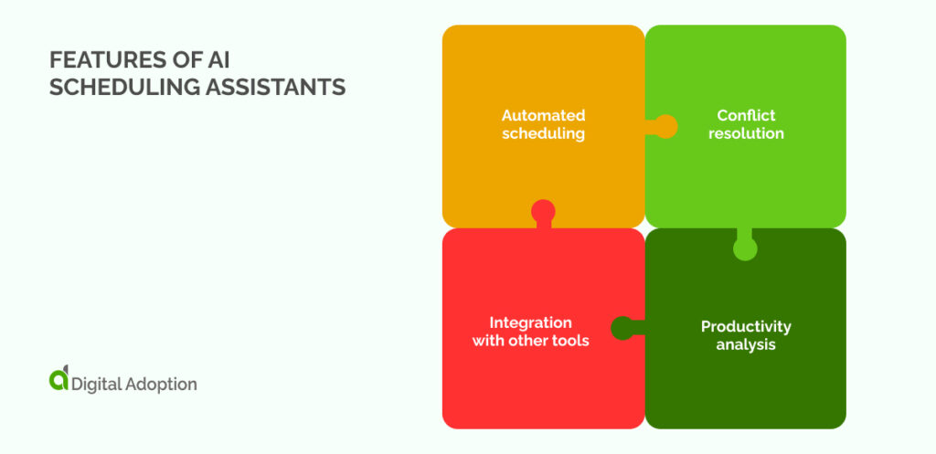 Features of AI scheduling assistants